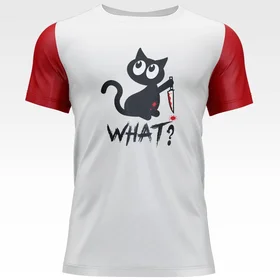 Прикольные футболки: Кот - What